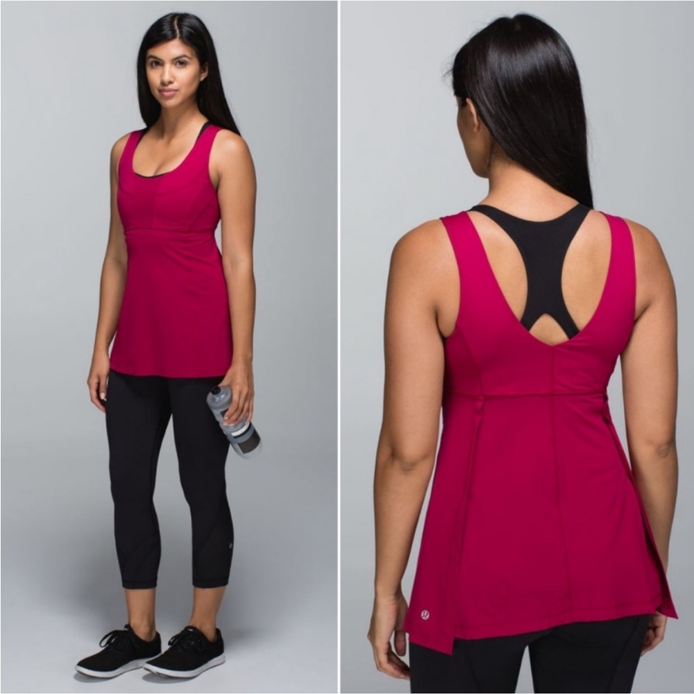 LULULEMON Wrappers Delight Tank Top in Bumble Berry Women’s Size 4